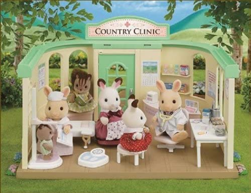 Sylvanian Families Country Dentist Nurse Clinic Doctor Doll House Accessories Miniature Toys
