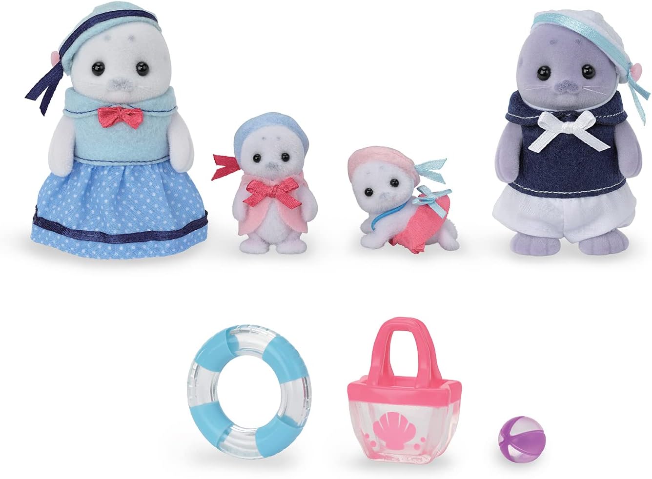 Sylvanian Families Seal Family Baby Doll House Accessories Miniature Toys