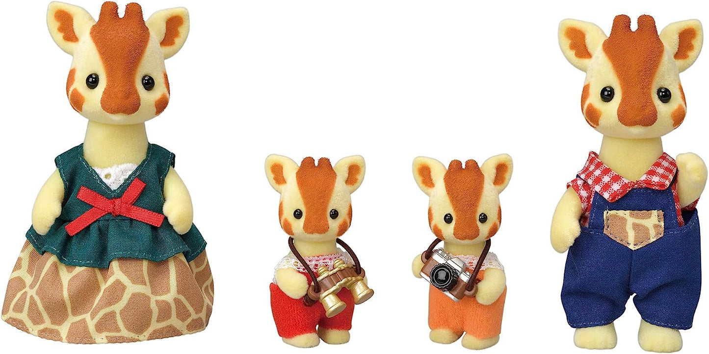 Sylvanian Families Giraffe Koala Elephant Kangaroo Otter Family Doll House Accessories Miniature Toys