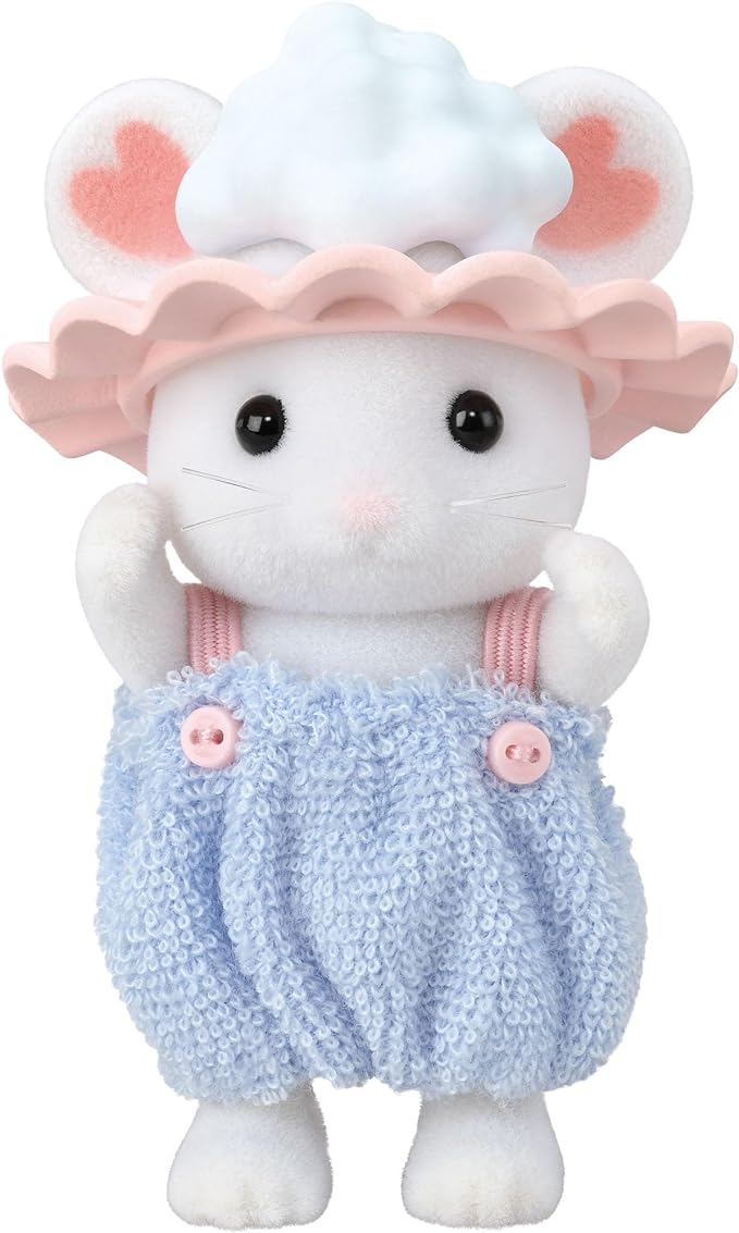 Sylvanian Families 2024 Good Night Bath Time Together Set Rabbit Mouse Baby Doll House Accessories Toys
