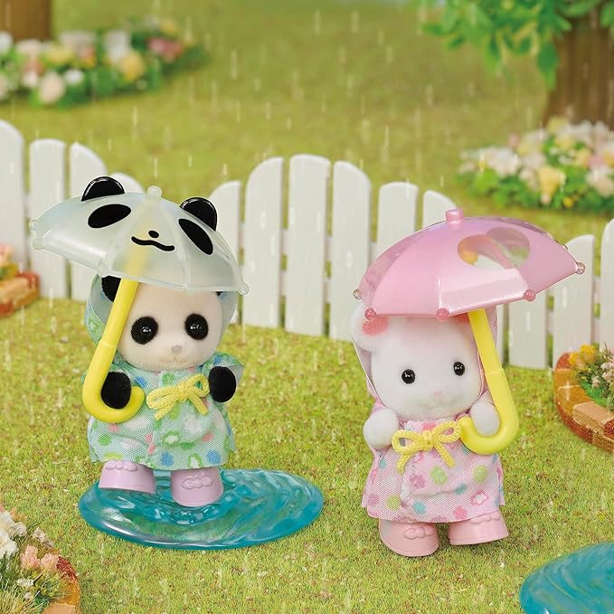 Sylvanian Families Friendship Baby Set Cat Rabbit Panda Mouse Squirrel Fox Sheep Calico Critters Kindergarten Nursery Doll Accessories