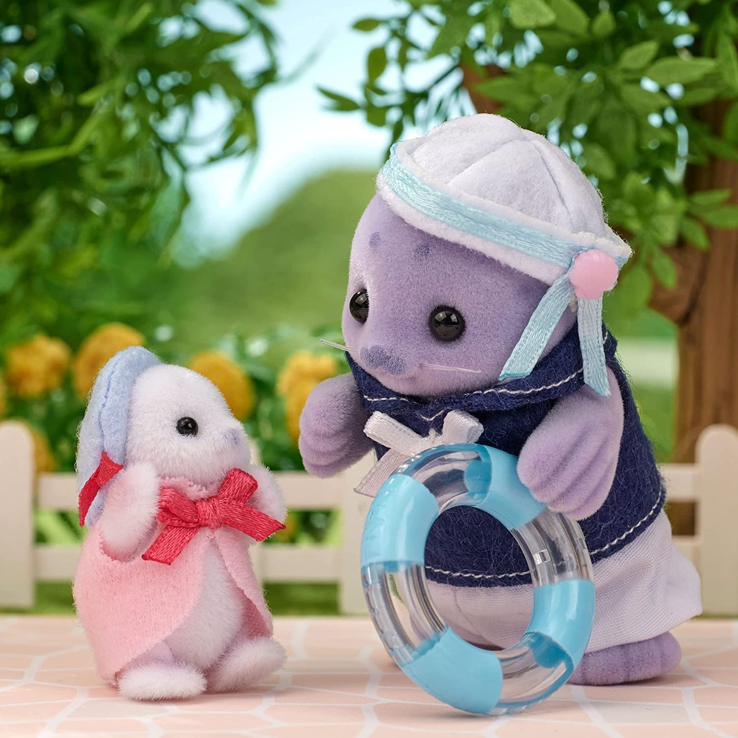 Sylvanian Families Seal Family Baby Doll House Accessories Miniature Toys