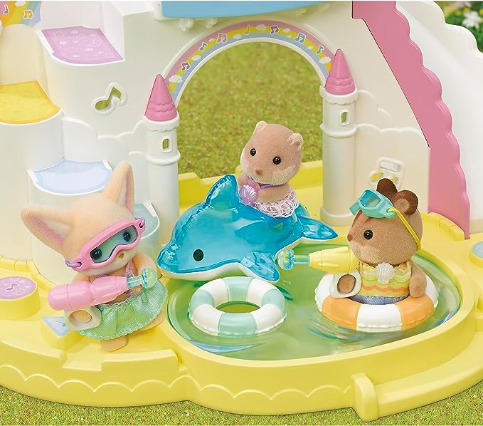 Sylvanian Families Friendship Baby Set Cat Rabbit Panda Mouse Squirrel Fox Sheep Calico Critters Kindergarten Nursery Doll Accessories