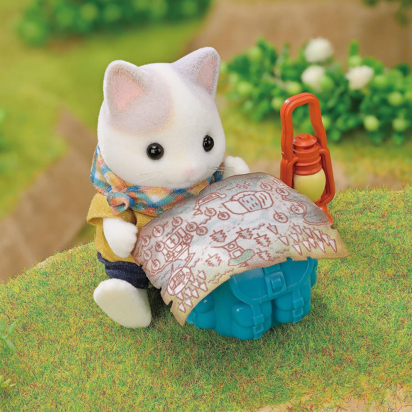 Sylvanian Families Exploration Set Latte Latin Cat Brothers Doll House Accessories Miniature Toys