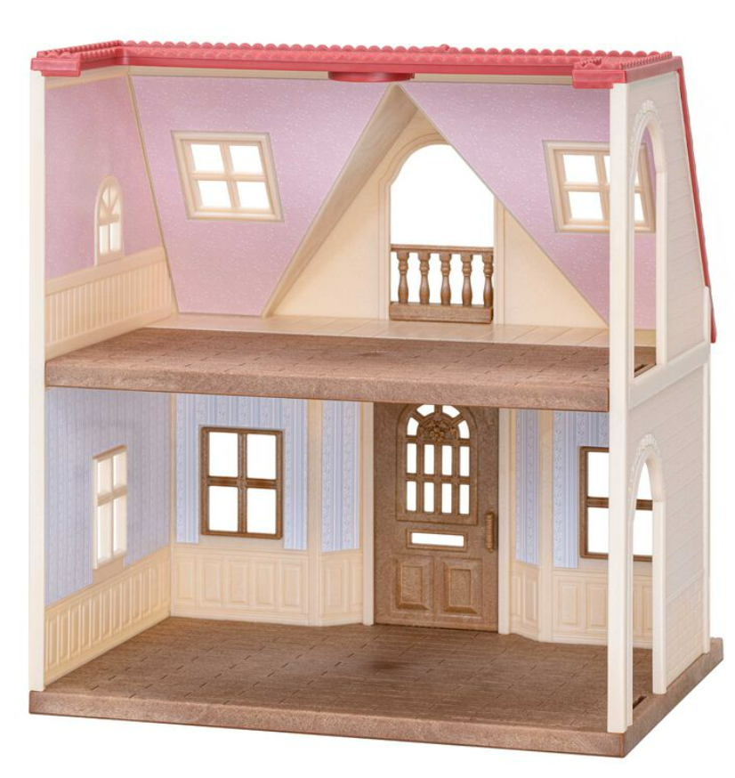 Sylvanian Families Exclusive Wallpaper Set Red Roof Cosy Cottage Country Home Doll House Accessories
