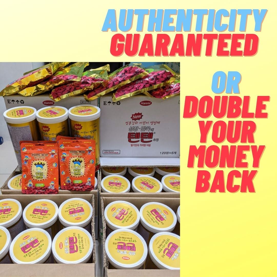 2025 Tenten Chewable Tablet Vitamin Adult Children Multivitamin Growth from Korea