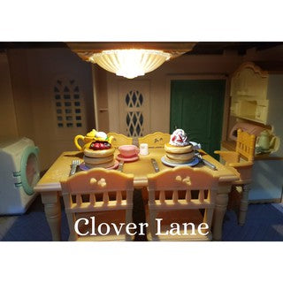 Sylvanian Families Furniture Glowing Room Light Doll House Accessories Miniature Toy