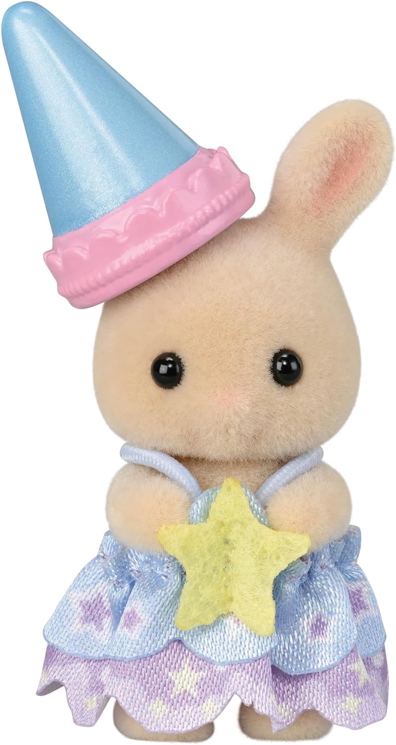 Sylvanian Families 2024 Recital Set Princess and Glass Shoes Baby Silk Cat Deer Milk Rabbit Doll Accessories
