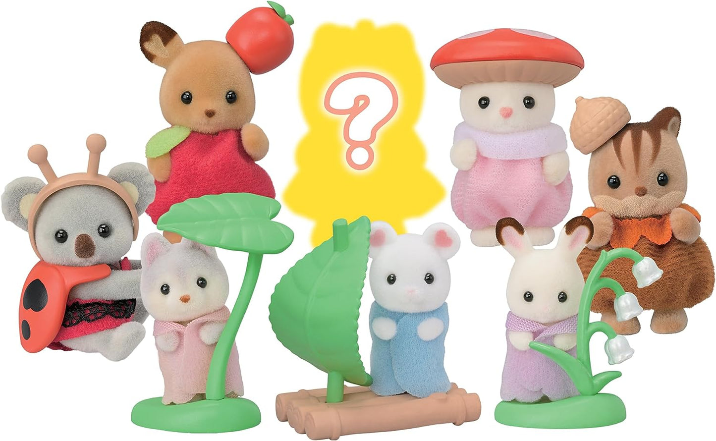 Sylvanian Families Baby Forest Play Collection Blind Bag Cat Doll House Accessories Toys