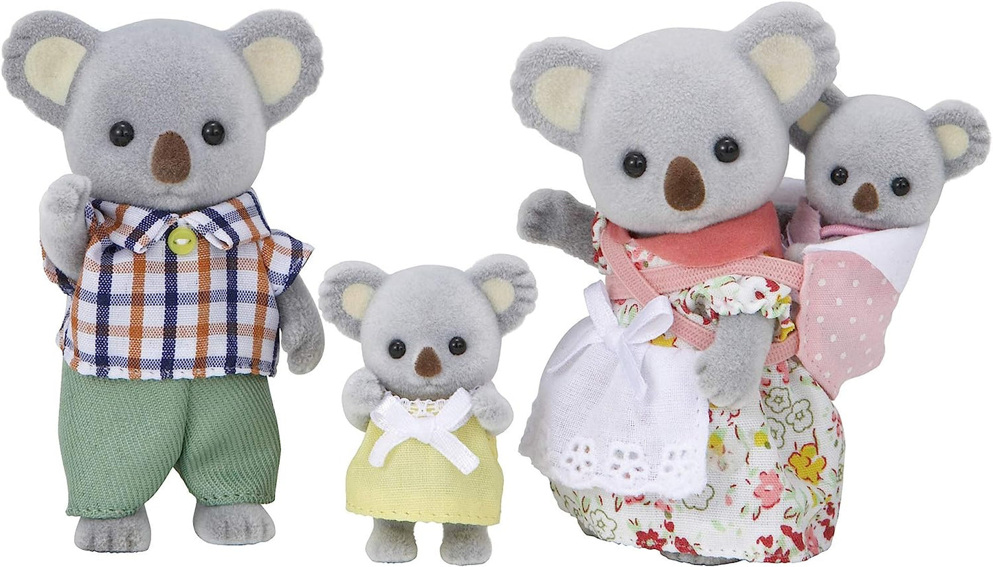 Sylvanian Families Giraffe Koala Elephant Kangaroo Otter Family Doll House Accessories Miniature Toys
