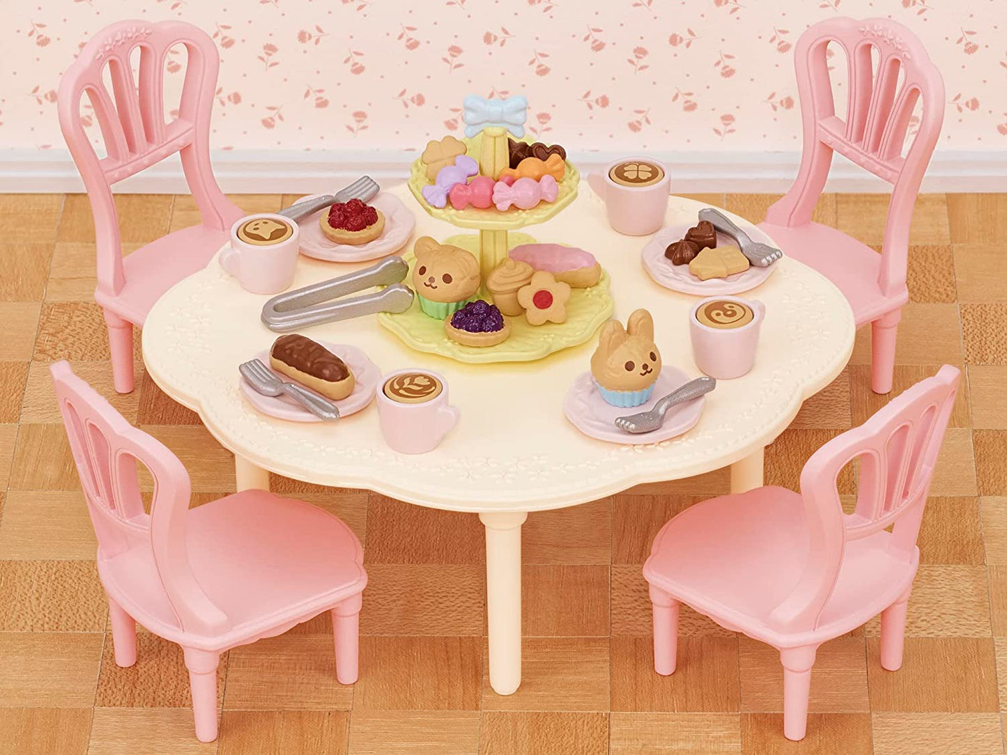 Sylvanian Families Sweets Party Set Doll House Furniture Accessories Miniature Toys