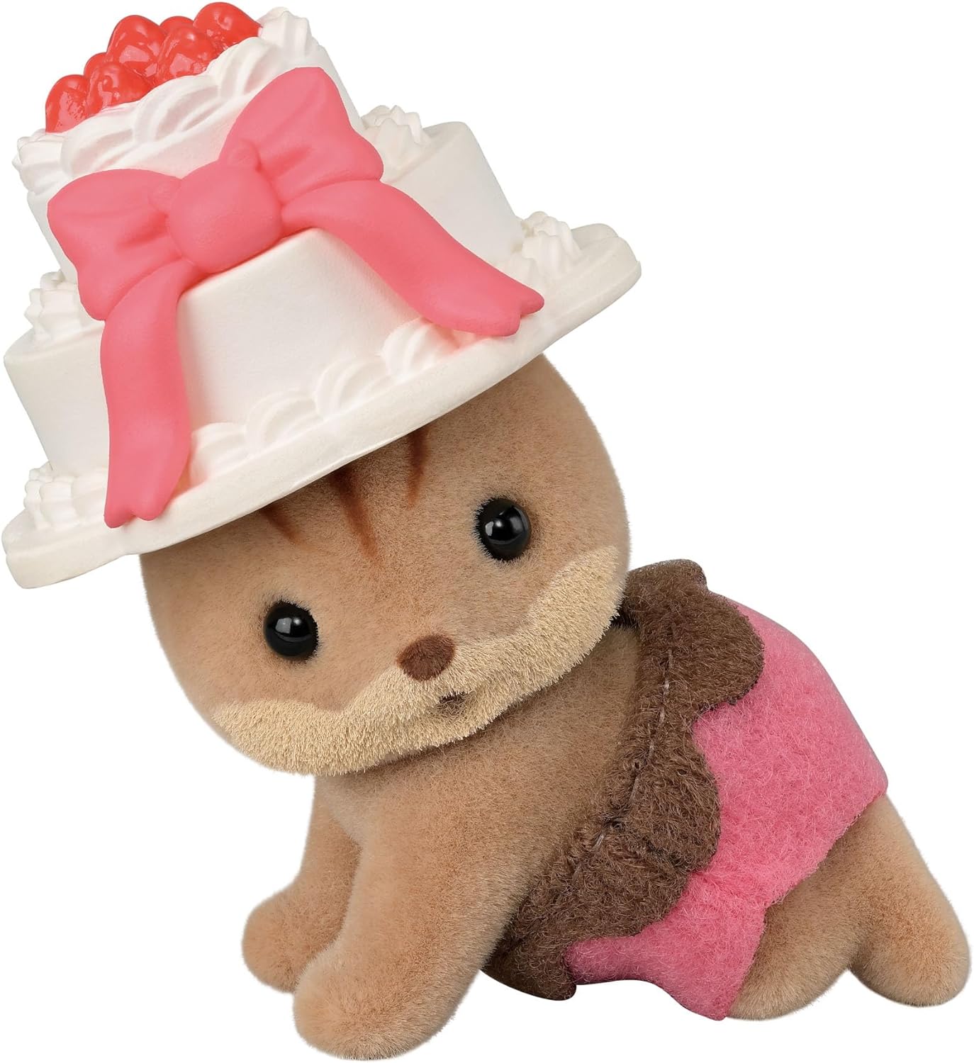 Sylvanian Families 2024 Baby Cake Party Series Blind Bag Cat Rabbit Alpaca Squirrel Baby Doll House Accessories Miniature Toys clover lane cloverlaneph