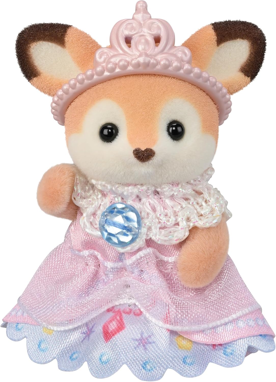 Sylvanian Families 2024 Recital Set Princess and Glass Shoes Baby Silk Cat Deer Milk Rabbit Doll Accessories