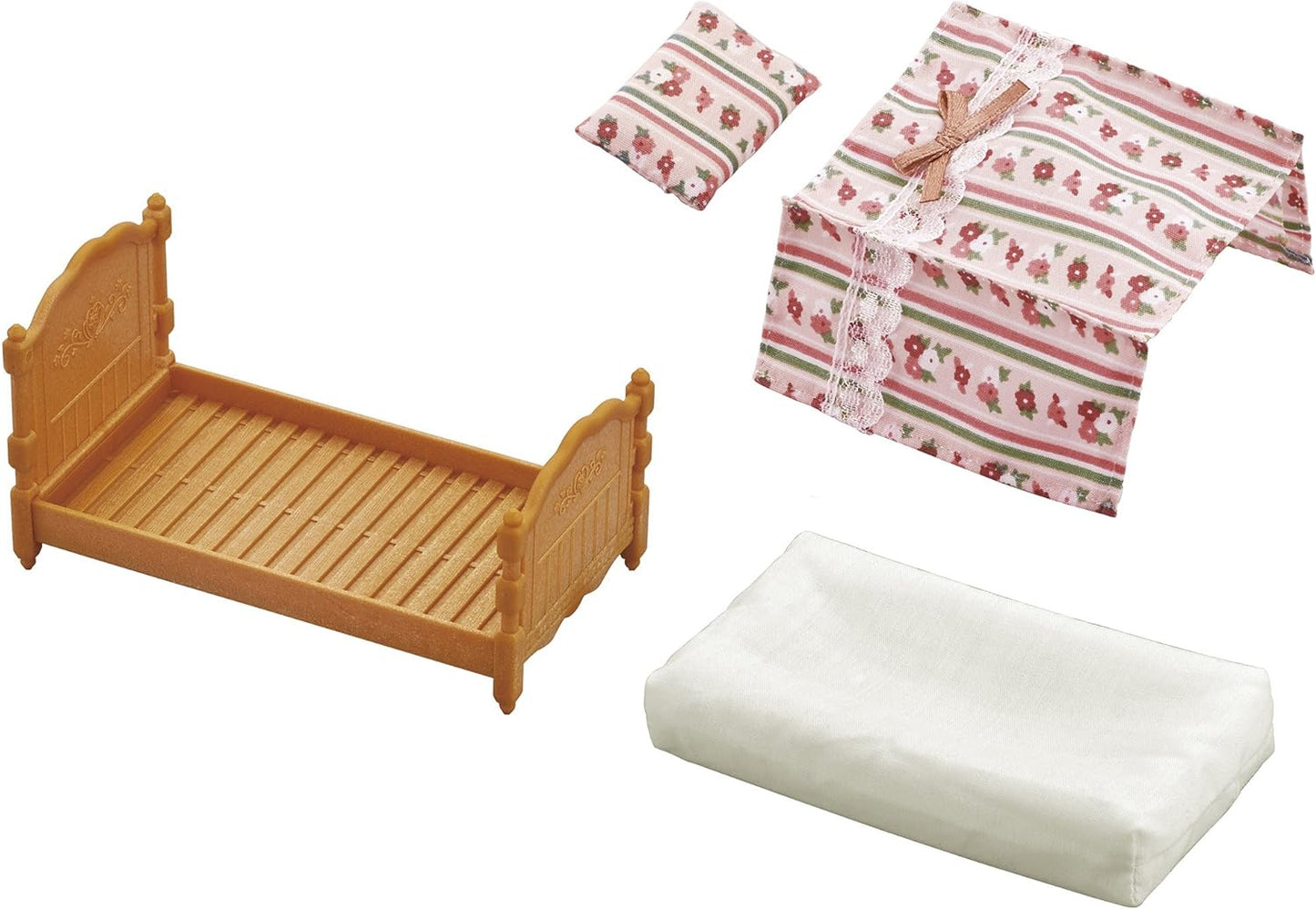 Sylvanian Families Bunk Single Semi Double Bed Study Desk Dressing Table Piano Bedroom Furniture Doll House Accessories Miniature Toys