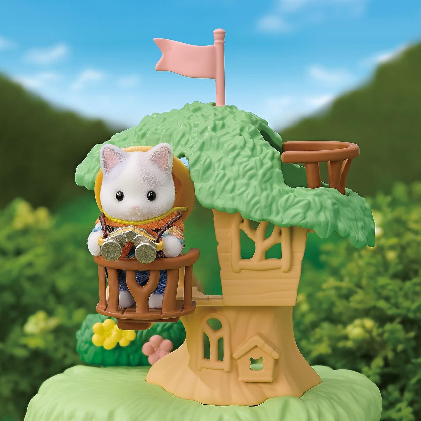 Sylvanian Families Exploration Set Latte Latin Cat Brothers Doll House Accessories Miniature Toys