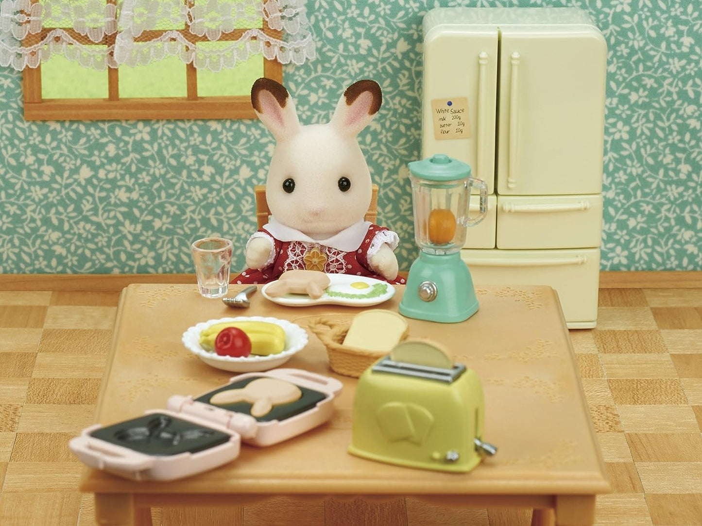 Sylvanian Families Lunch Pancake Breakfast Cooking Food Furniture Doll House Accessories Toy